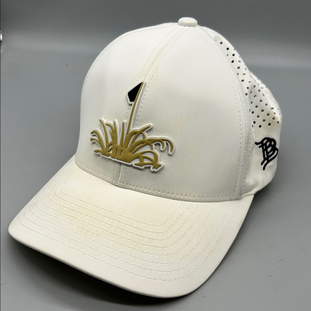 Branded Bills White Golf Hat Performance 500